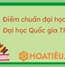 Đại Học Quốc Tế Điểm Chuẩn