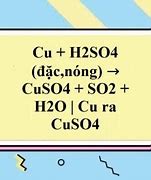 Zn + H2So4 Đặc Nóng Ra